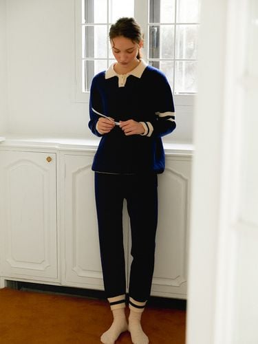 Navy Knit Two Piece Wear - EAU CLAIR - Modalova