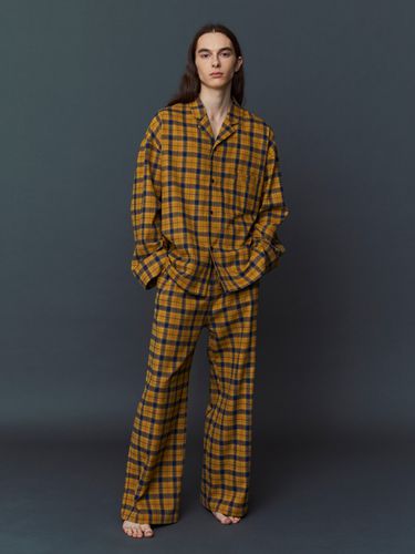 Classic Pajama Set (Yellow Check) - atempo - Modalova