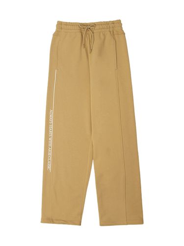 Standard Fit String Sweatpants_Beige - AKIII CLASSIC - Modalova