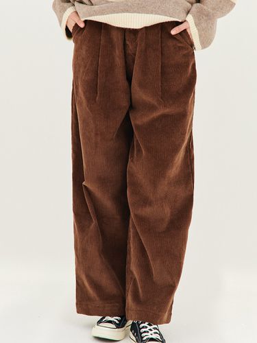 Wide-Leg Cotton Corduroy Trousers - CPGN - Modalova