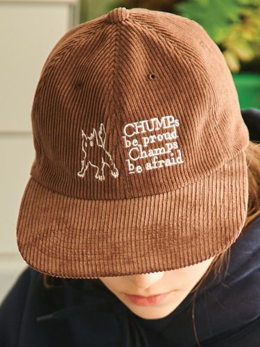 Chump Embroidered Corduroy Ball Cap - CPGN - Modalova