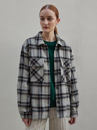 Loose-fit Pocket Checkered Shirt_Check - a.riff - Modalova