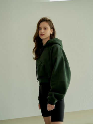 Mutt Character Crop Hoodie_Watermelon Green - OUT OF TRUNK - Modalova