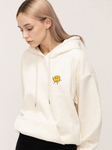 Drawing Dot Back Logo Hoodie - GRAVER - Modalova