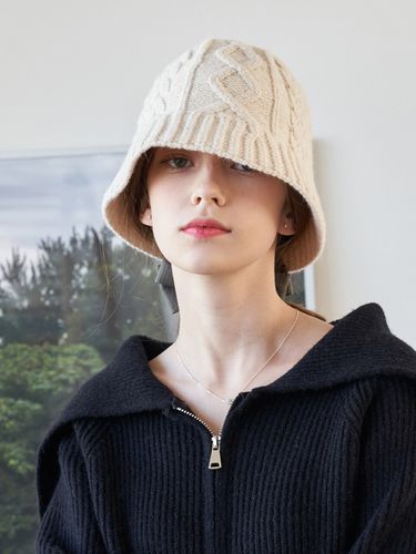 Muel Knit Bucket Hat - 3 Colors - MANES - Modalova