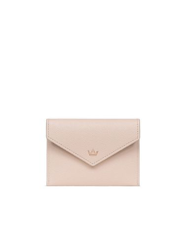 Dono Flap Card Wallet_Beige - J.ESTINA - Modalova