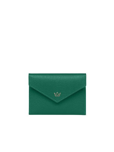 Dono Flap Card Wallet_Green - J.ESTINA - Modalova