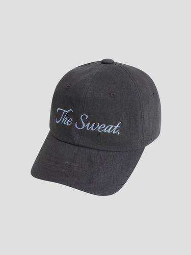 Cursive Logo Cap - CHARCOAL - The Sweat. - Modalova