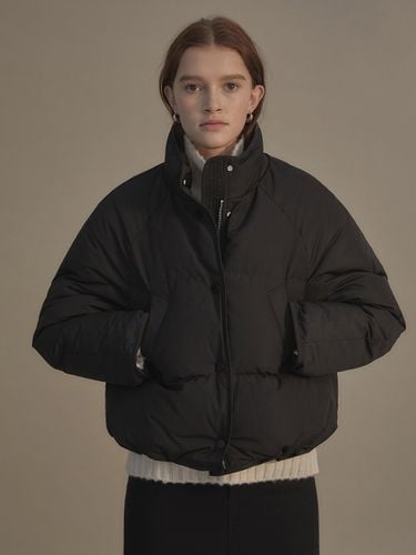 Cropped String Puffer Jacket () - NOTHING WRITTEN - Modalova