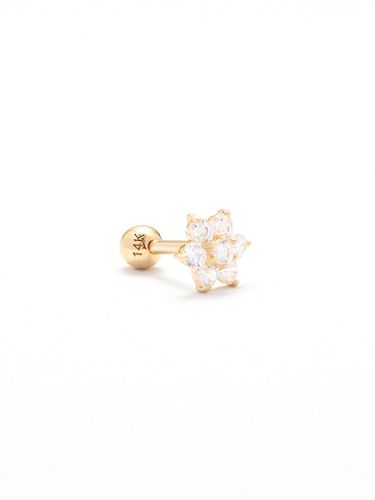 Snow Flower Cubic Piercing W11 - LUNNE - Modalova