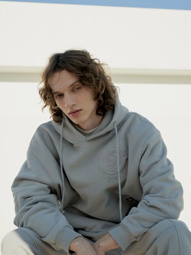 Mutt Character Hoodie _ Light Grey - OUT OF TRUNK - Modalova