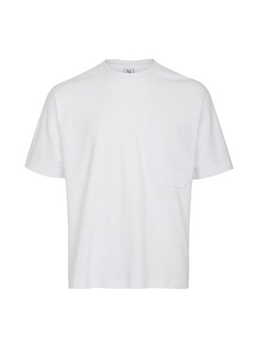 Oversized Pocket Detail T-shirt - SOLEW - Modalova