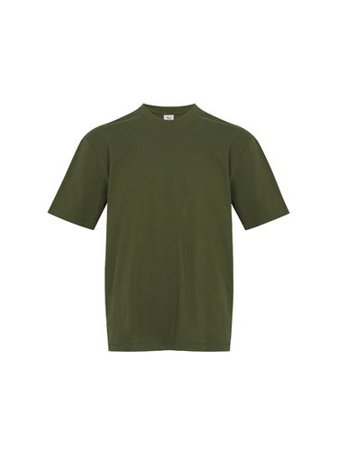 Loose Fit Essential T-shirt Khaki - SOLEW - Modalova