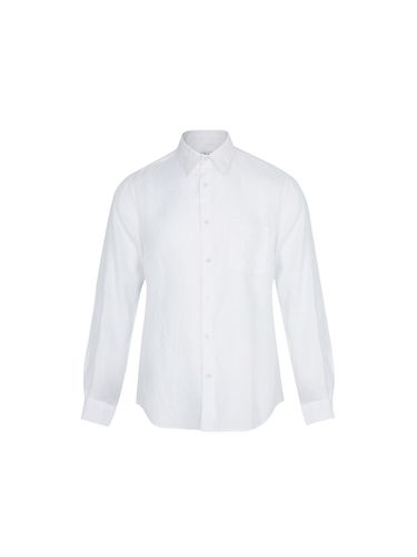 Premium Linen Shirt White - SOLEW - Modalova