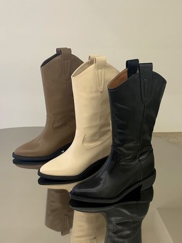 Vegan Western Boots (7 Colors) - EIFFELCLASSIC - Modalova