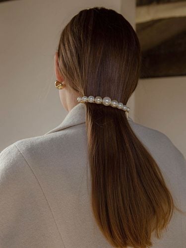 Large Pearl Hairpin - Jean Paul Clarisse - Modalova