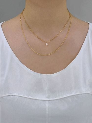 Romantic double chain necklace - KINDABABY - Modalova