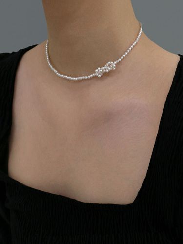 Romantic knot pearl necklace - KINDABABY - Modalova