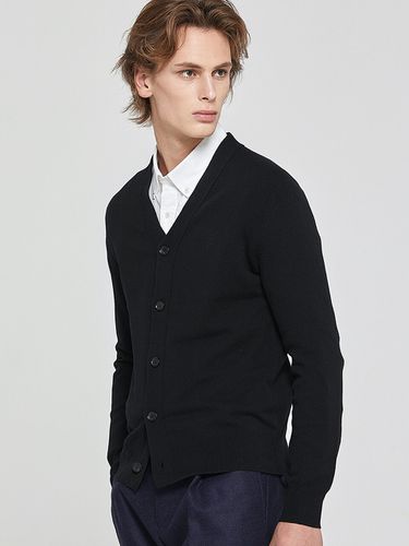 Wool Cardigan Black - SOLEW - Modalova