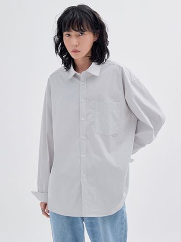 Slick Side Pocket Shirt S88 _Grey - DIAMOND LAYLA - Modalova