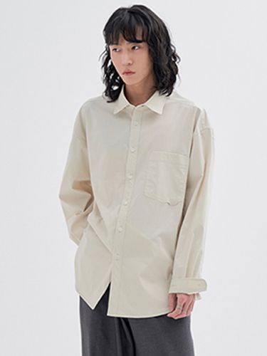 Slick Side Pocket Shirt S88 _Beige - DIAMOND LAYLA - Modalova