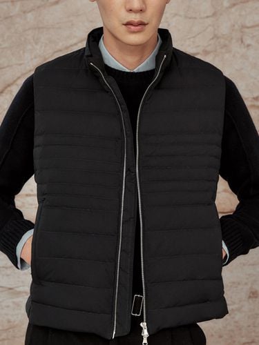 Down Vest Dark Navy - SOLEW - Modalova