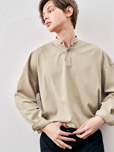 Pullover Shirt S58 (Beige) - DIAMOND LAYLA - Modalova