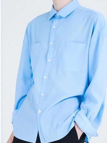 Poly Shirt S37-2 (Sky Blue) - DIAMOND LAYLA - Modalova