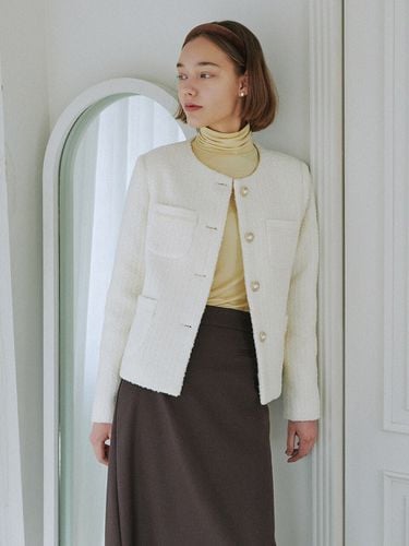 Classic Tweed Jacket_IV - GANISONG - Modalova