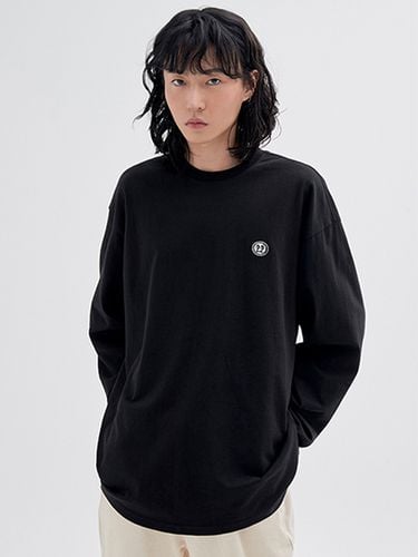 Boring Day Wappen Long Sleeve T-Shirt T55_Black - DIAMOND LAYLA - Modalova