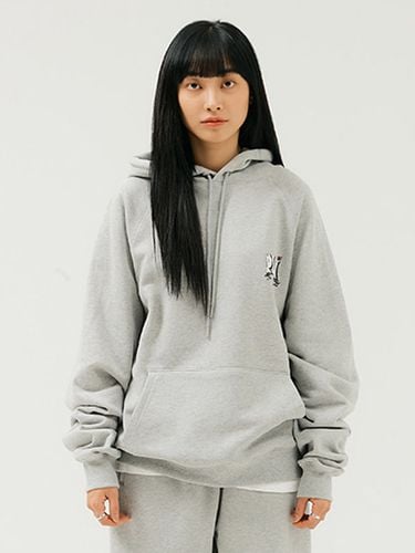 PLIN LOGO HOODIE MEDIUM GREY - PLAYIAN - Modalova