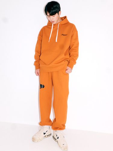 Graffiti Sweat Pants_Orange - PLAYIAN - Modalova