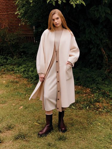 Cashmere-blend Handmade Coat - kotelo - Modalova