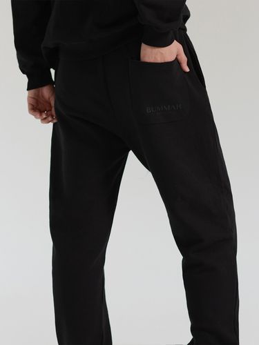 Unisex Cotton Pants (Black) - BUMMAH - Modalova