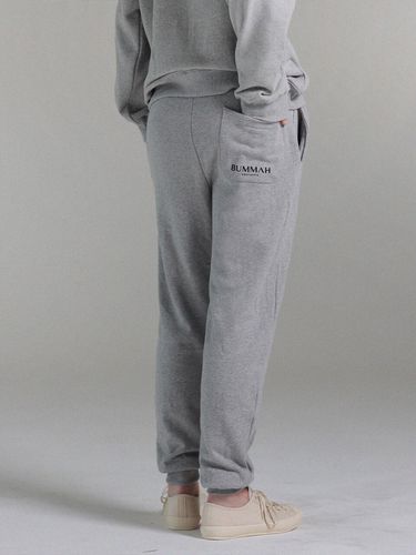 Unisex Cotton Pants (Gray) - BUMMAH - Modalova