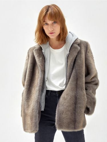 Jennie Eco Fur Mustang Jacket () - HAVELESS - Modalova