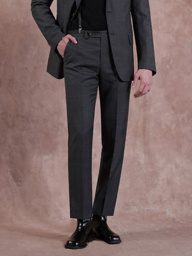 Italy Dark Gray Pants - BUMMAH - Modalova