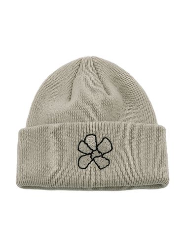 FLOWER BEANIE (BEIGE) - UNALLOYED - Modalova