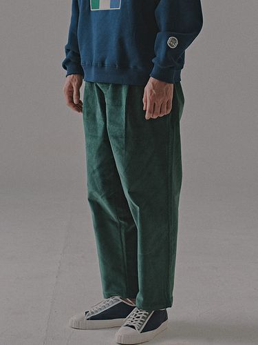 Corduroy Wide Banding Pants _ - FFEFF STUDIO - Modalova