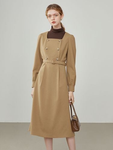 Wendy Square Neck Suit Dress - We’Dee - Modalova