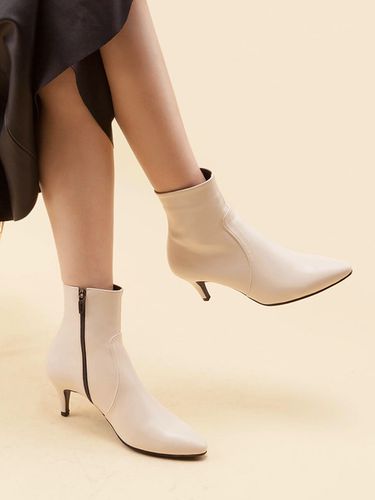 French Heel Ankle Boots - 2 Colors - SPUR - Modalova