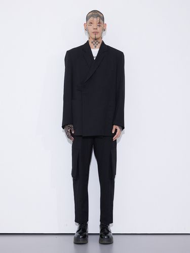 Low Edge Cuffed Double Wool Blazer - UNNORM IS DEAD - Modalova