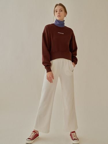 Corduroy Wide Straight Pants - aimswing+8 - Modalova