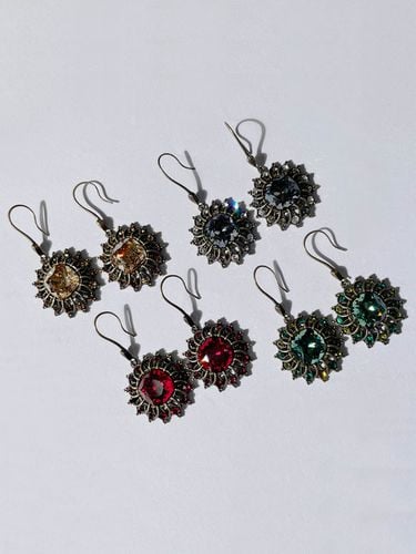 Ethnic Varnish Earrings - Jean Paul Clarisse - Modalova