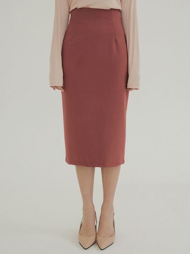 KACK Back Slit Skirt (Rose) - REORG - Modalova