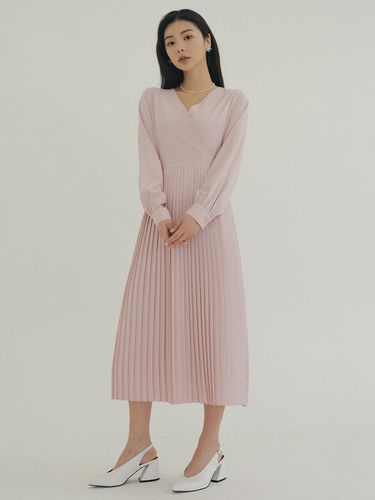 KACK Wrap Pleated Dress () - REORG - Modalova