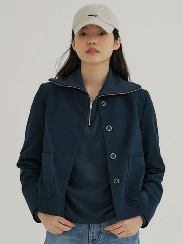 KACK Round Neck Jacket (Blue Green) - REORG - Modalova