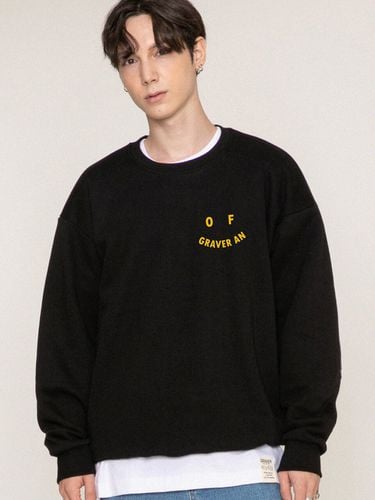 OF AN Logo Smile Sweatshirt_5colors - GRAVER - Modalova