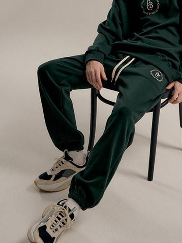 Cosy Circle Sweatpants_Green - PaperBoy - Modalova