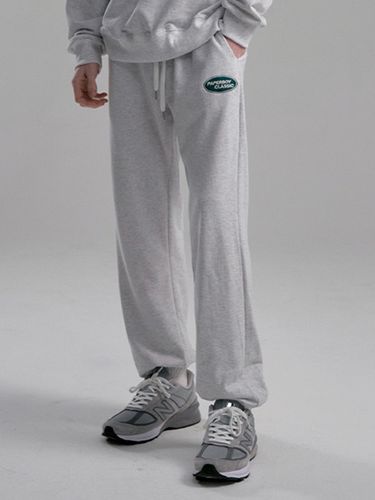 Halo G Sweatpants_White Melange - PaperBoy - Modalova